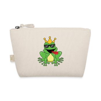 Grenouille mignonne verte grenouille prince langue pour les enfants - Trousse biologique - nature - Devant