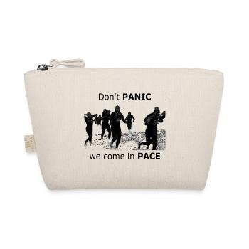 We come in pace - Organic Pouch - nature - Front