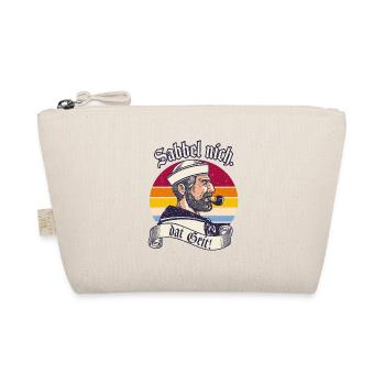 Norddeutsch Sabel nich. Dat geit! Kapitän T-Shirt - Bio-Täschchen - Natur - Vorne