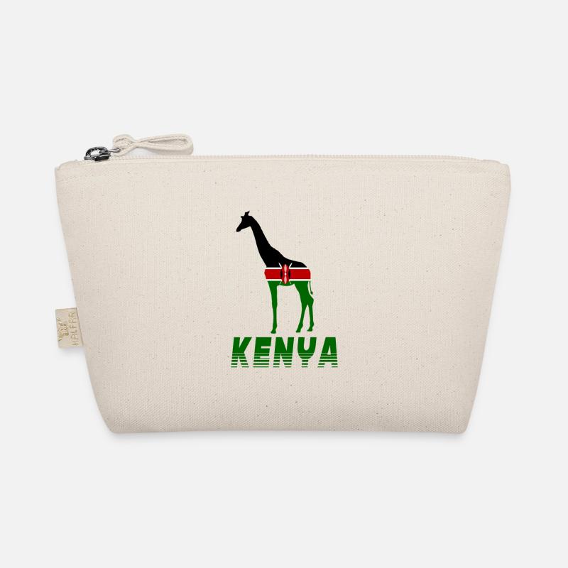 Kenya giraffe Organic Pouch