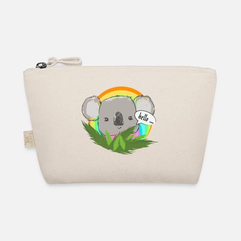 Koala im Regenbogenkreis Bio-Täschchen