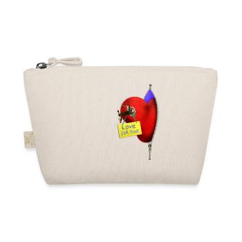 Love for free - Organic Pouch - nature - Front