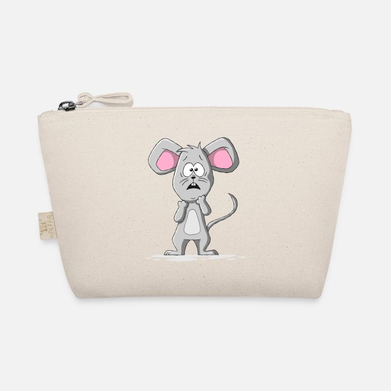 Anxious mouse Organic Pouch
