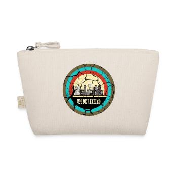 Rio de Janeiro Vintage Kreis - Bio-Täschchen - Natur - Vorne