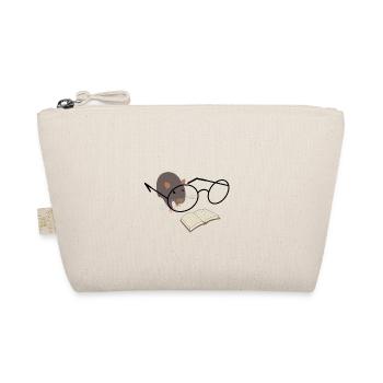 Rat de bibliothèque avec des lunettes – amoureux des livres - Trousse biologique - nature - Devant