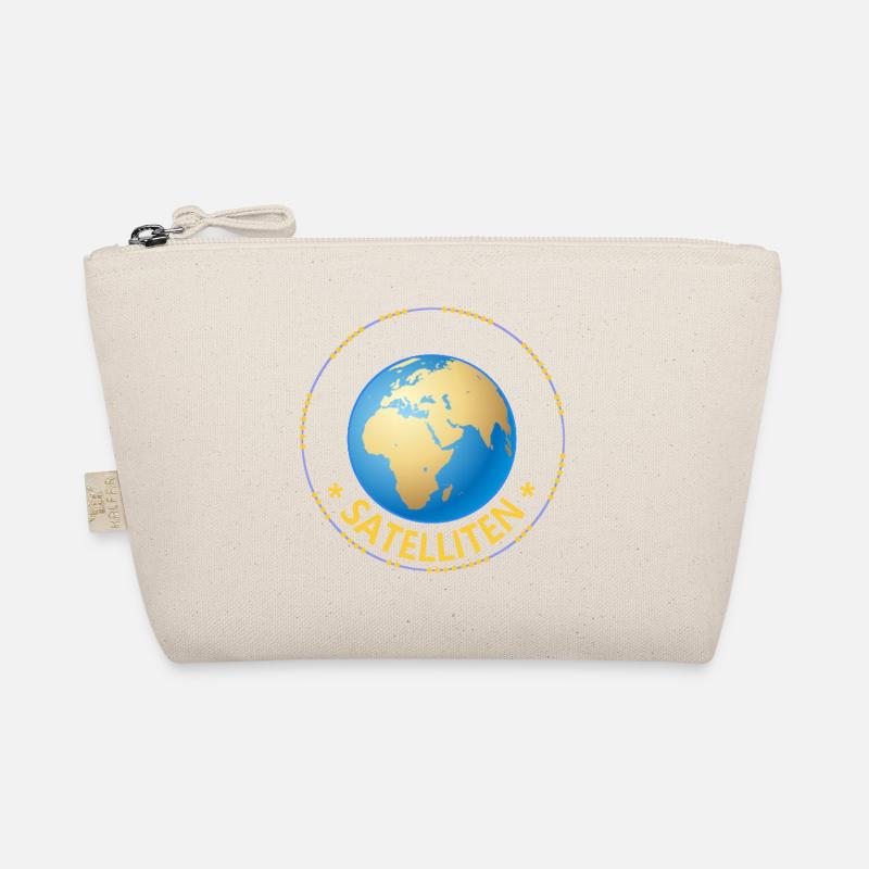 Satelliten, Erde Bio-Täschchen