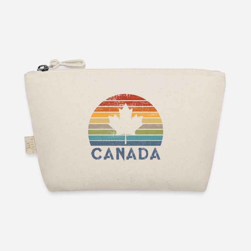 Kanada Vintage Design Bio-Täschchen