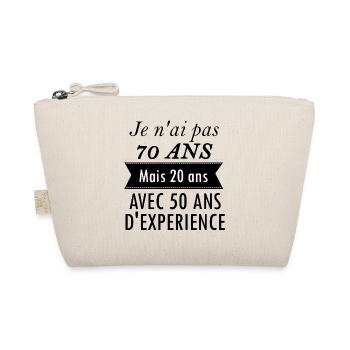 Cadeau anniversaire 70 ans - Trousse biologique - nature - Devant