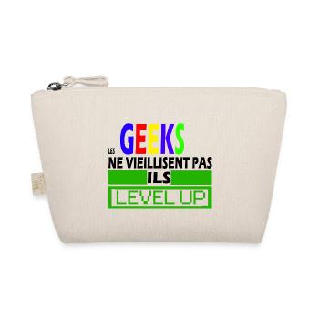 DER BESTVERKÄUFER GEEKS - Bio-Täschchen - Natur - Vorne