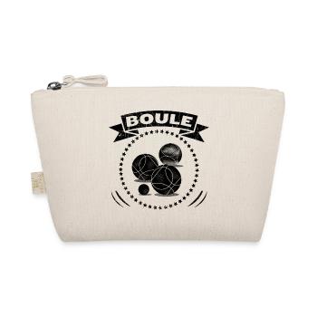 Boule ball petanque - Organic Pouch - nature - Front