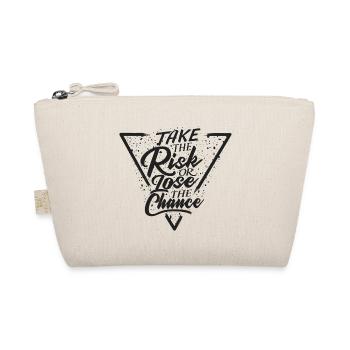 Take the risk or lose the chance - dark - Organic Pouch - nature - Front