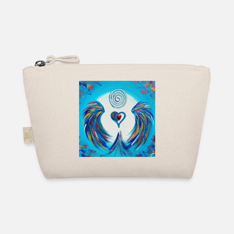 Herzengel der Inspiration Bio-Täschchen