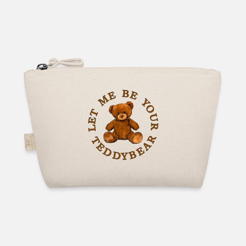 Teddybär - Bio-Täschchen - Natur