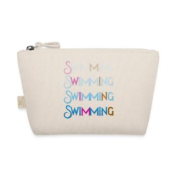 Swimming swimming and more swimming Zwemmen - Organic Pouch - nature - Front
