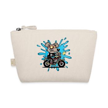 Souris rat fromage moto bande dessinée bande dessinée - Trousse biologique - nature - Devant