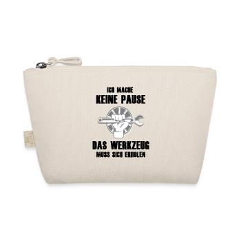 Geschenk Für KFZ Mechatroniker - Bio-Täschchen - Natur - Vorne