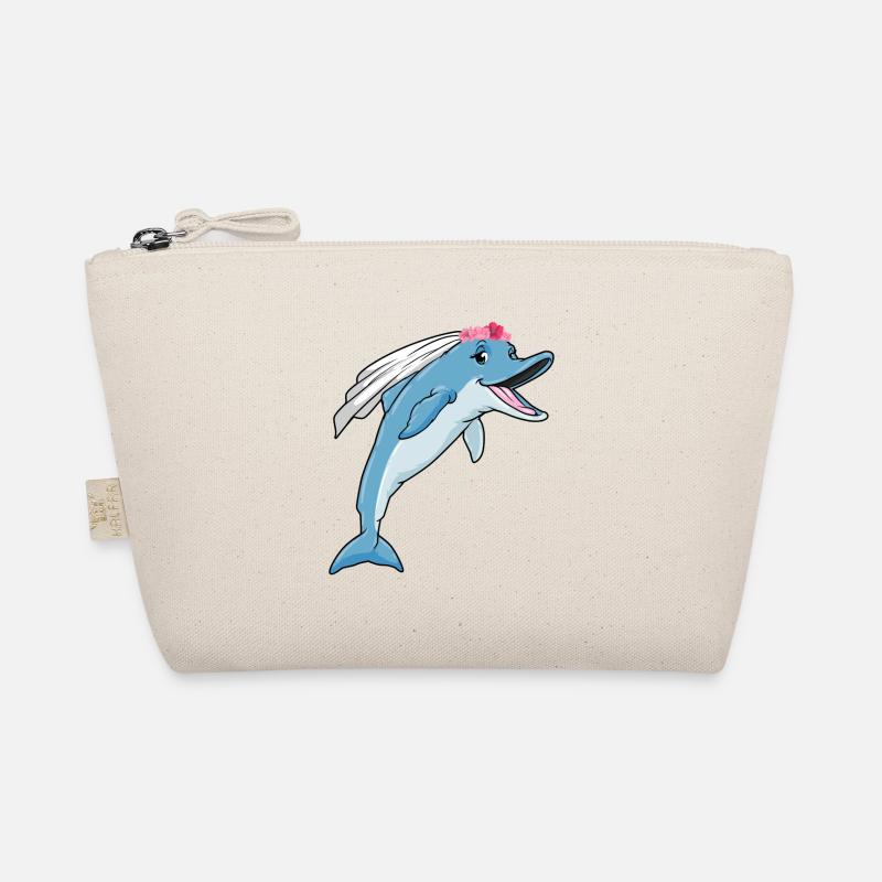 Delfin Braut Schleier Hochzeit Bio-Täschchen