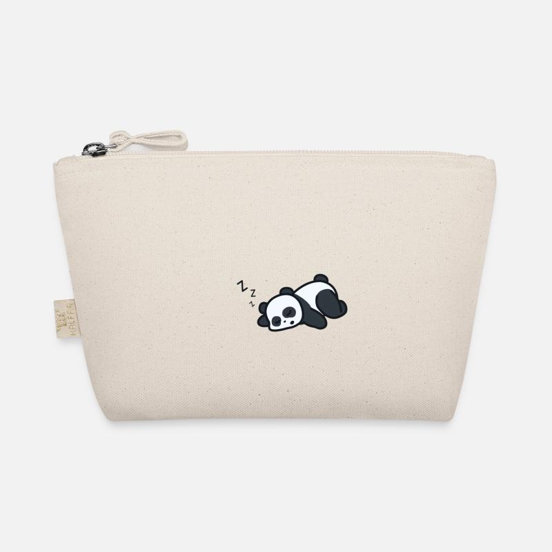 sleeping panda Organic Pouch