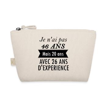 Cadeau anniversaire 46 ans - Trousse biologique - nature - Devant