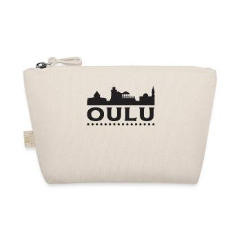 Oulu Finnland Stadt Ferien Geschenk Spruch Cool - Bio-Täschchen - Natur - Vorne