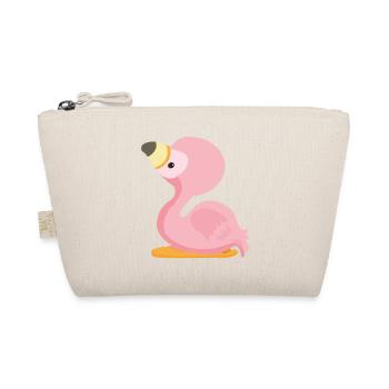 Baby Flamingo - Bio-Täschchen - Natur - Vorne