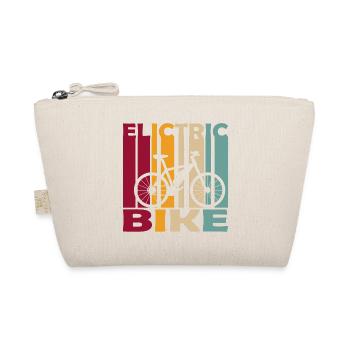 Electric bike e-bike bike retro for pensioners - Organic Pouch - nature - Front