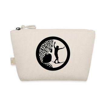 Cooles Slackline Tree of Life Yin Yang - Bio-Täschchen - Natur - Vorne