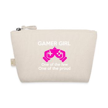 Game Girl, Game boy, videogame, fun - Organic Pouch - nature - Front