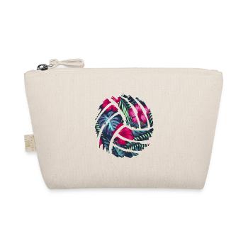 volleyball volleyball tropical - Organic Pouch - nature - Front