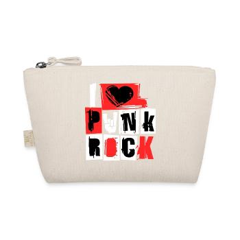 I love punk rock punk rock music hard rock metal - Organic Pouch - nature - Front