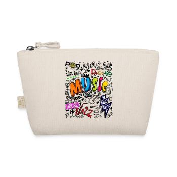 Rock music hip hip jazz pop music reggae hard rock - Organic Pouch - nature - Front