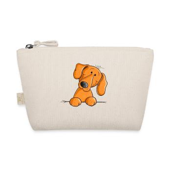 Funny Dachshund I Dachshund I Teckel I Dog - Organic Pouch - nature - Front