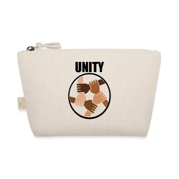 Untiy - Together we can Stop Racism Humanity - Organic Pouch - nature - Front