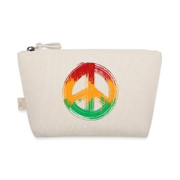 Reggae Liebe Frieden Einigkeit Jamaika Reggaeton - Bio-Täschchen - Natur - Vorne