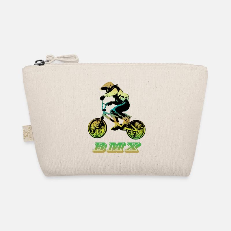 bmx mountain bike Organic Pouch
