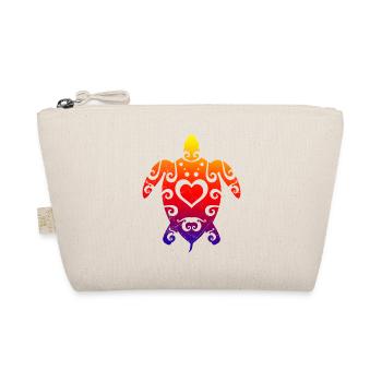Idée de cadeau de tatouage tribal Maori Honu Turtle Love - Trousse biologique - nature - Devant
