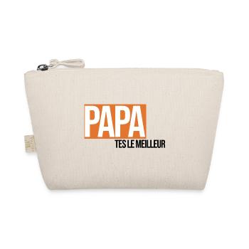 papa tu es le meilleur - Trousse biologique - nature - Devant