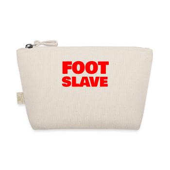 FOOT SLAVE - Organic Pouch - nature - Front