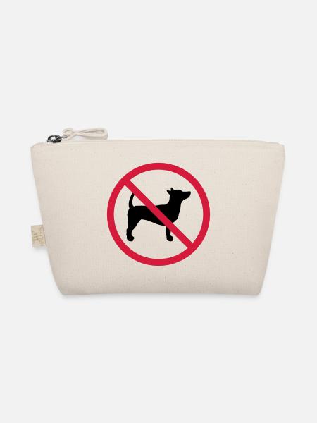 Kein Hund Verboten Schild Umriss Schatten Clipart - Bio-Täschchen - Natur