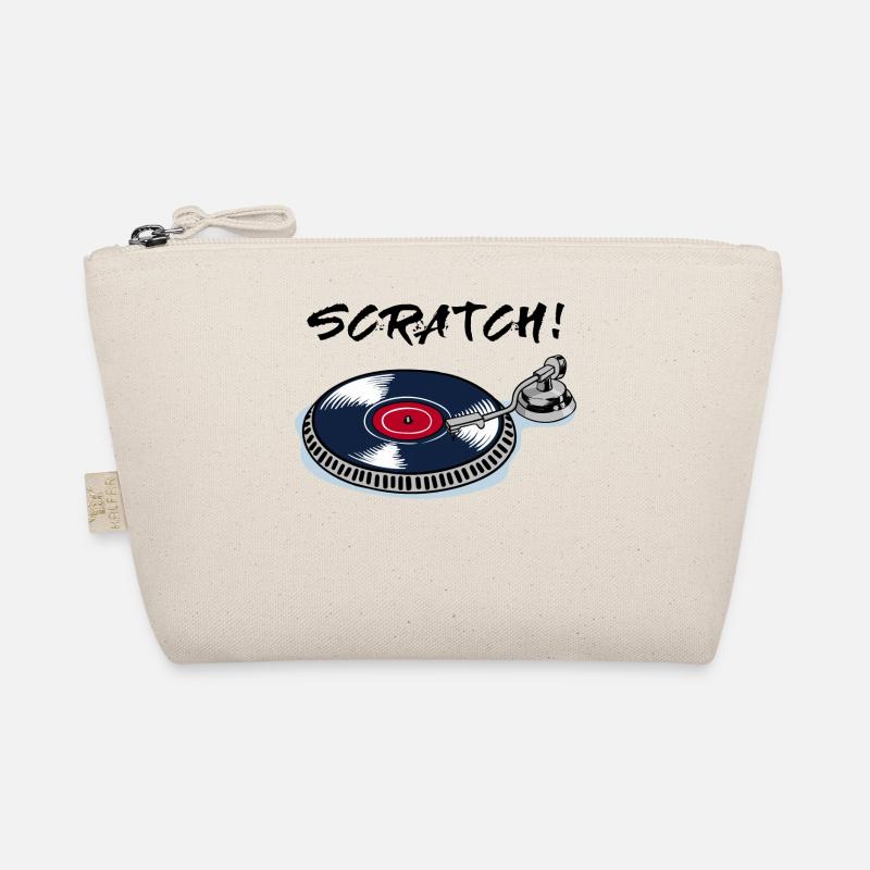 Scratchen Turntable Plattenspieler Beatbox Vinyl Bio-Täschchen