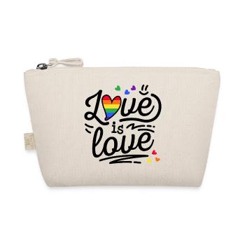Tolerance Lgbt Rainbow Flag Gay Pride Marriage - Organic Pouch - nature - Front