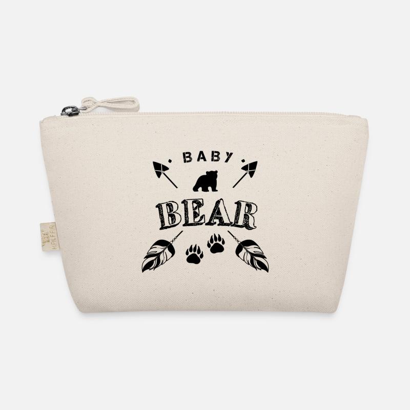 Bébé ours mignon famille boho flèche Trousse biologique