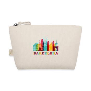 Barcelona City Skyline Spain Landmark - Organic Pouch - nature - Front