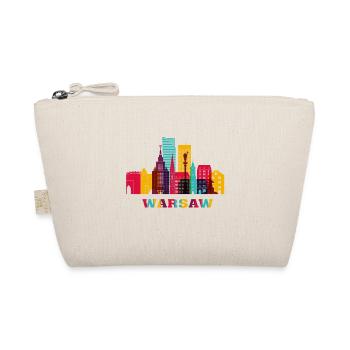 Warschau Polen Hauptstadt Skyline Warszawa Polska - Bio-Täschchen - Natur - Vorne
