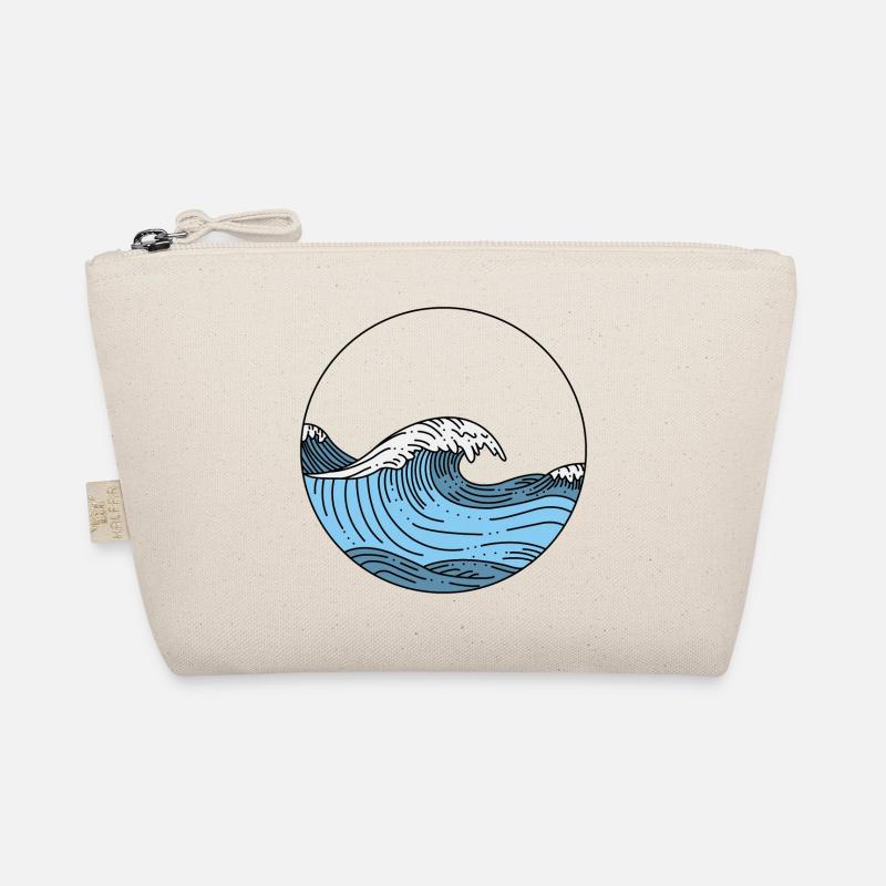 wave - Organic Pouch - nature