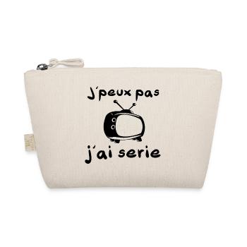 J'peux pas j'ai série excuse pour regarder la télé - Trousse biologique - nature - Devant