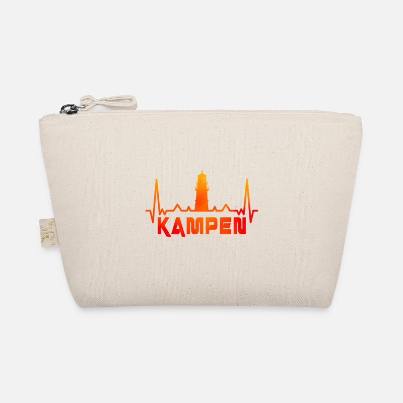 Kampen Leuchtturm Design / Geschenkidee Bio-Täschchen