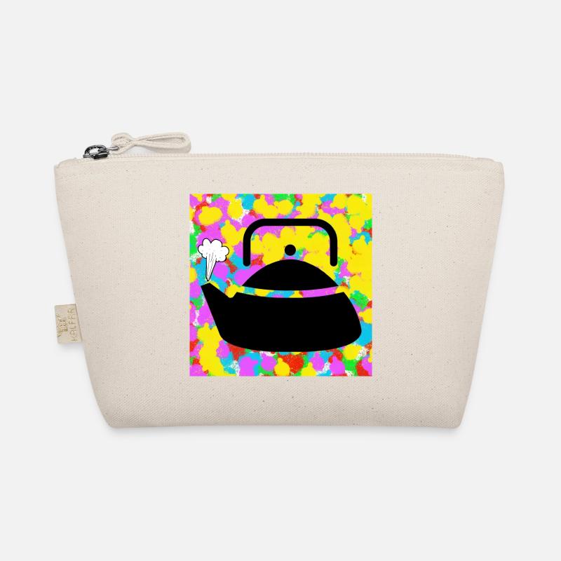 Kochen wasserkocher pop Farbe Tie Dye Hintergrund Funky Bio-Täschchen