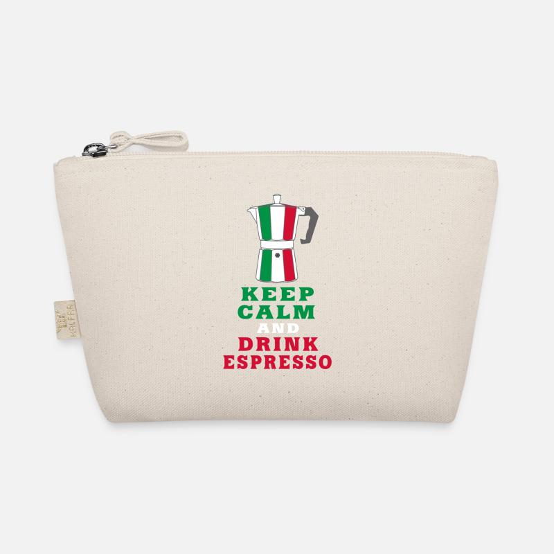 Keep Calm and Drink Espresso design / gift idea Organic Pouch