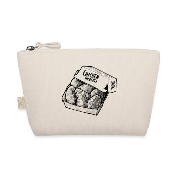 Chicken Nuggets Drawing - Organic Pouch - nature - Front